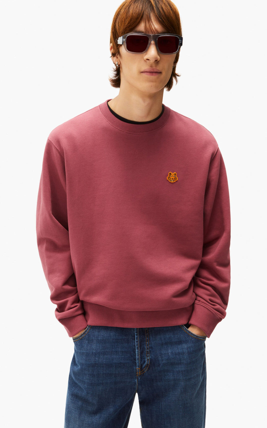 Kenzo Tiger Crest Sweatshirt Herr | 58792-UILE